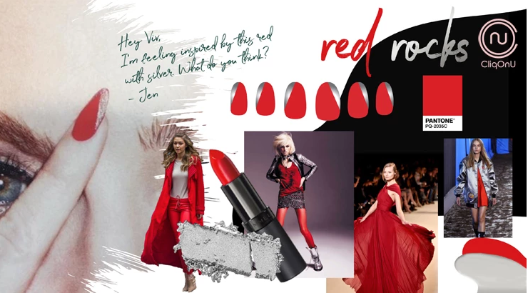 Red Rocks Nail Art Inspiration