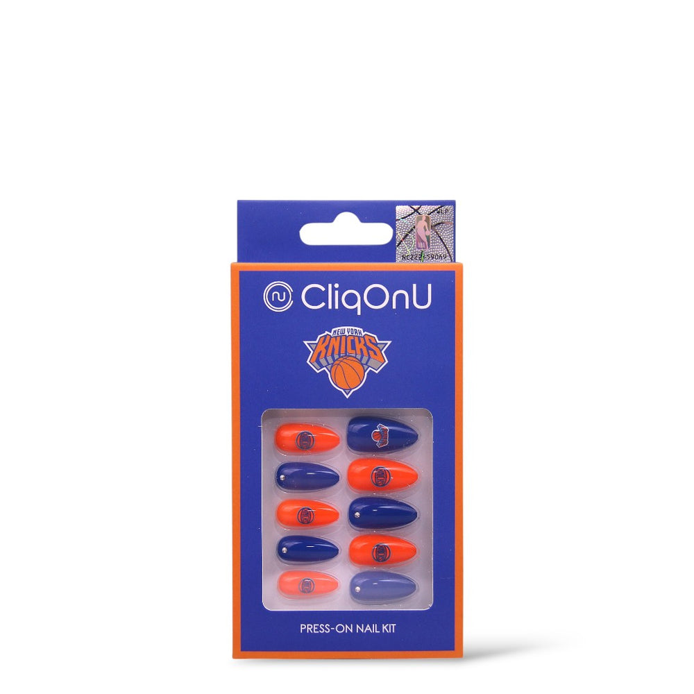 CliqOnU New York Knicks Nails