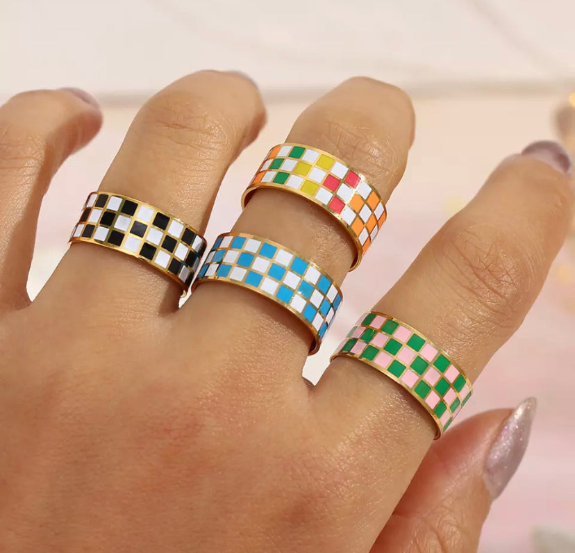 Cali Checkmate Ring