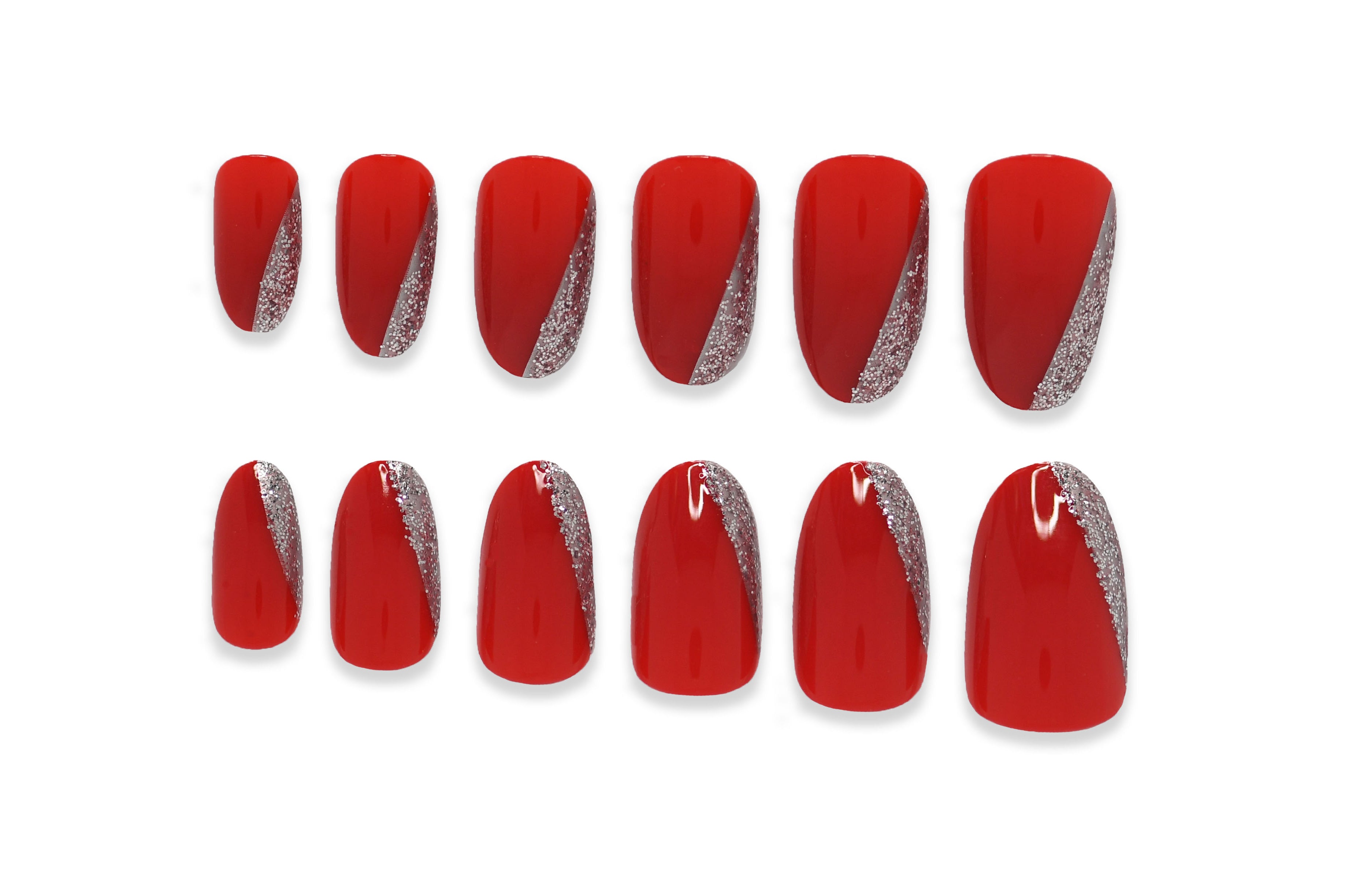 cliqonu red nails