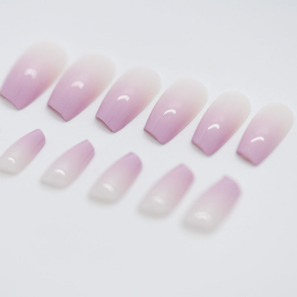 pink ombre manicure nail designs